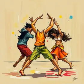 criação coletiva de artes em quebra-cabeça