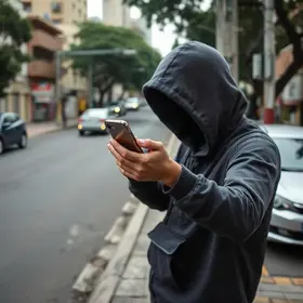 celular roubado em SP
