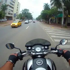 perseguição a motociclistas