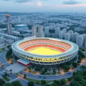 arena esportiva e hub de inovação