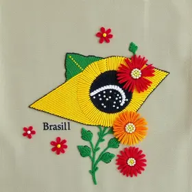 Clube de Bordado: Reimaginar o Brasil