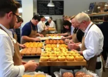 grupo de empresários de gastronomia