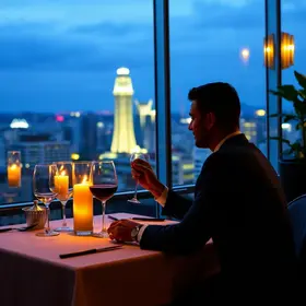 jantar romântico em São Paulo